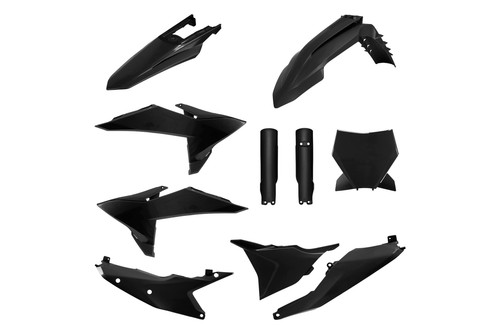 Polisport black plastic kit - polisport,