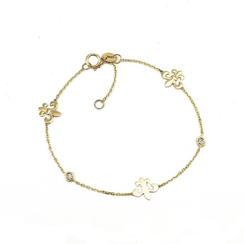 Solid real yellow gold - real,