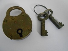 Vintage Padlock NABIC with 2