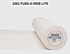 FUSE-A-WEB PER METRE BONDAWEB DOUBLE SIDE HEAT IRON ON FUSIBLE 50cm WONDER UNDER