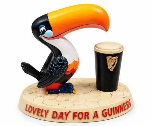 Guinness gilroy toucan resin - guinness,