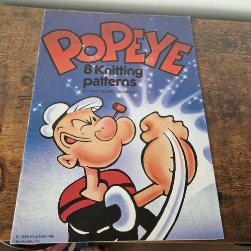 Popeye knitting pattern - book, 8