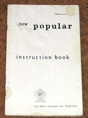 Ford popular 100e original - popular,
