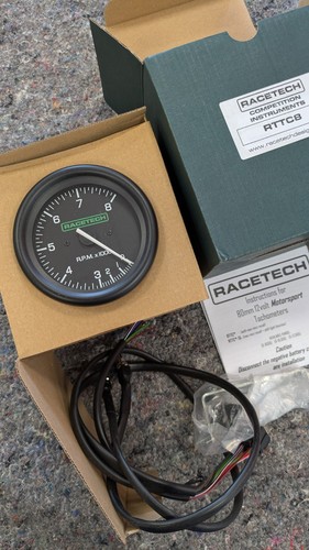 Racetech tacho rev counter - racetech,