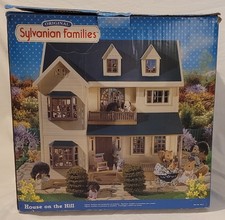 Sylvanian Families House On The Hill / Oakwood Manor - Green Roof - With Box 