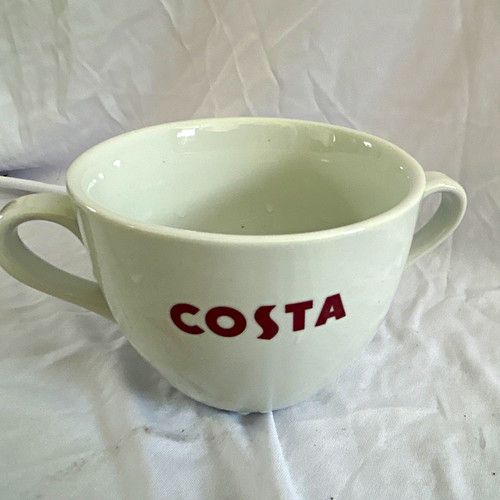 Costa white ceramic coffee - white,