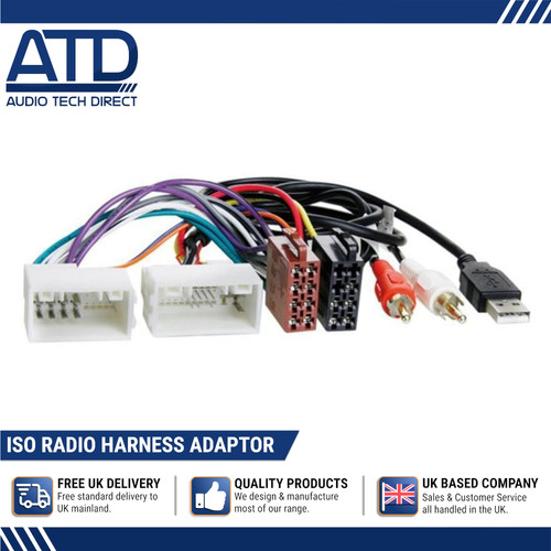Iso radio adaptor for kia - for,