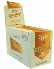 RIZLA RICH LICORICE LIQUORICE REGULAR Cigarette Hand Rolling Papers - CHOOSE QTY