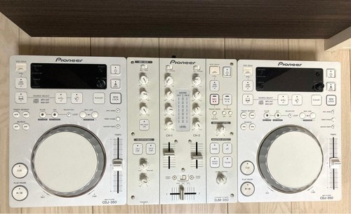 Pioneer cdj 350 - cdj-350-w, pair