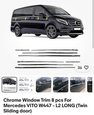 Chrome Window Trim Mercedes