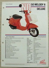 HONDA ND50 MELODY II DELUXE