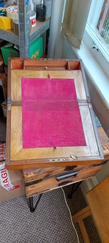 Antique ladies writing slope - antique,
