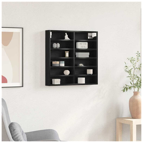 Display cabinet black oak - display,