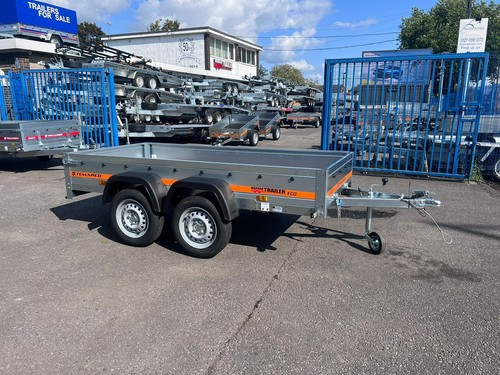 Twin axle tilt trailer flat - trailer,