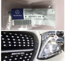 Mercedes-Benz AMG Front Grille Badge-A C E S CLA CLS G A45 E63 X156 W212 205 Uk