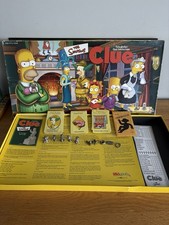The Simpsons Clue Board Game