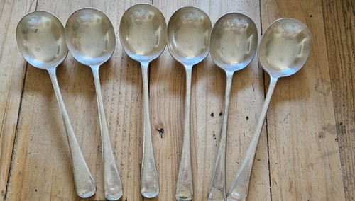 Epns soup spoons - x,