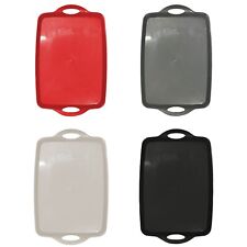 Large Plastic Serving Tray Food Dinner Drink Party Platter For Buffet & Catering