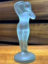 Unusual Art Deco Pressed Green