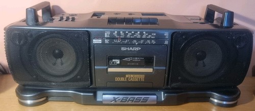 Sharp ghettoblaster cassette - sharp,