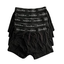 JACK & JONES Men's Jachuey Trunks 5 Pack Noos Boxer Black Size L UK