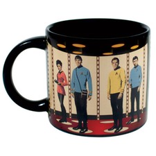 Star Trek Transporter Coffee Mug - Thermal Effect Coffee - Tea Mug Trekkies