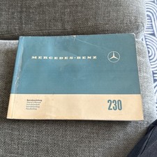 MERCEDES 230 M110  FACTORY ORIGINAL OWNERS  MANUAL Fintail Edition B
