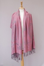 Pashmina & Silk Scarf Shawl