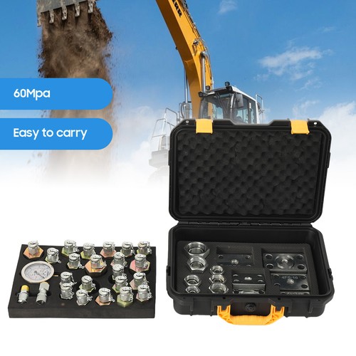 Excavator hydraulic test kit - hydraulic,