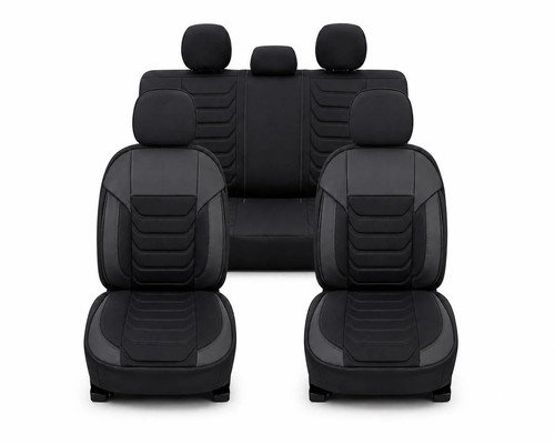 Seat covers black for piaggio - covers,