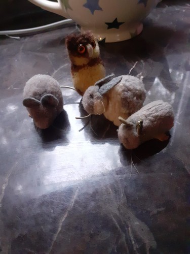Vintage steiff miniture - vintage, pompom