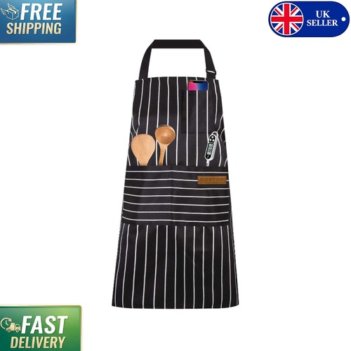 Durable cotton linen apron - apron, xl