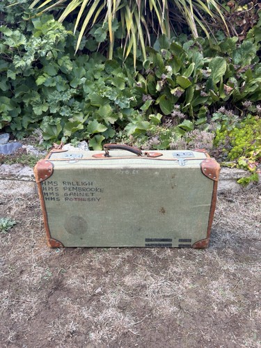 Vintage royal navy - vintage, suitcase