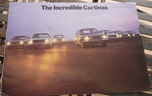 Ford cortina brochure - mk,