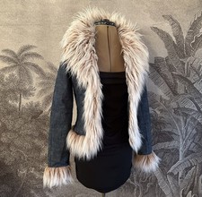 Epic Rare 90s Denim Afghan