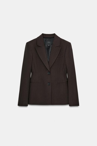 Dark brown zara - zara, tailored