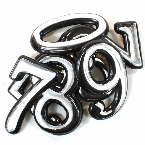 Self adhesive door numbers - adhesive,