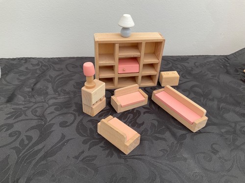 Large wooden dolls - wooden, house