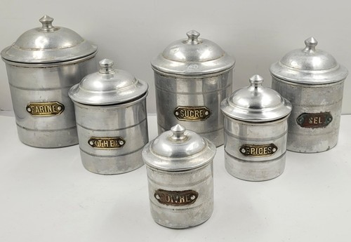 Vintage french set aluminium - french,