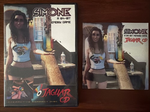 Simone for the atari - jaguar, cd