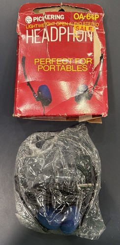 Vintage pickering headphones - vintage,