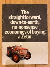 Zetor Tractor brochure -