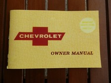 1968 CHEV GMH  OWNERS MANUAL.
