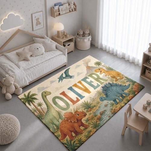 Personalised dinosaur name kid - dinosaur,
