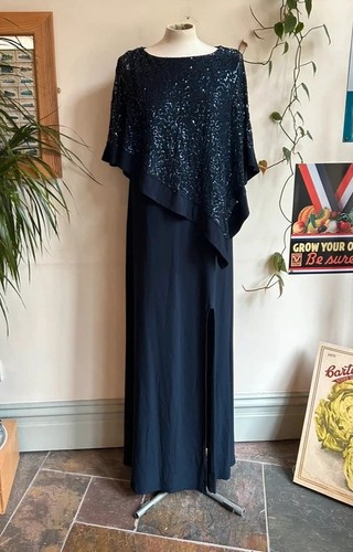 Richards navy blue sequin - r&m,