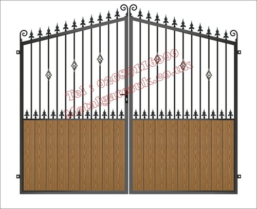 Bespoke gate double entrance - bespoke, |