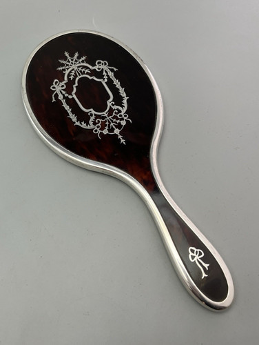 Antique silver pique hand - antique,