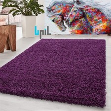 Fluffy Rugs Anti-Slip Large Shaggy Rug Bedroom Living Room Soft Carpet Floor Mat
