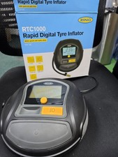 Ring 12v Rapid Digital Tyre Inflator Air Compressor Inflate in 2 min RTC1000