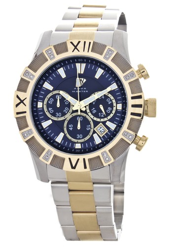 Aqua master men blue dial - aqua,
